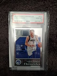 Luka doncic 2018 panini RC Rookie Rookies PSA 10