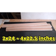 2x24 - 4x22.5 INCHES ordinary / marine plywood / plyboard replacement board for shelving storage