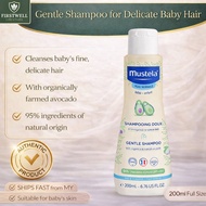 Mustela Gentle Shampoo 200ml | Tear-Free Shampoo for Baby & Children | EXP: 02/2028 |