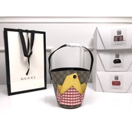 Gucci Gucci Little Yellow Chicken tote 606193 Gucci Chicken Bag G Small Handbag Female Bag ** Origin