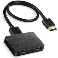 avedio links HDMI Splitter 1 in 2 Out [w/ 4 Ft Hdmi Cable]Not for Extended Display-Mirror Same Scree