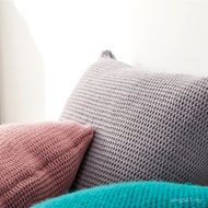 K Knitted Pillowcase Xiamo Tax-Free Cushion Cover Style Textile Matching Car Pillow Fish Scale Sofa 
