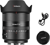 7artisans AF 24mm F1.8 Full Frame Camera Lens for Sony E-Mount Autofocus STM Eyes/Face Tracking (E)