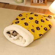 貓咪睡袋貓窩冬天保暖貓睡袋冬季保暖Cat sleeping bag/cat bed, warm cat sleeping bag for winter.