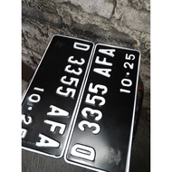 Motorcycle Number Plate 1pcs