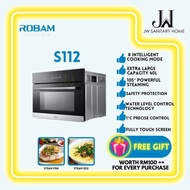 JW  ROBAM S112 Kitchen Microwave Oven Built-In Oven Home Appliances  Dapur Elektrik Built-In Oven Dapur Steam Oven Rumah