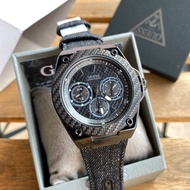 100% Original Guess Legacy Carbon Fiber Dial Men's Watch W1058G3