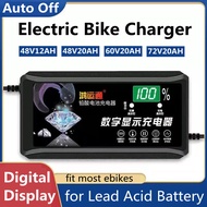 FF-48V12AH 48V20AH 60V20AH 72V20AH Intelligent Digital Display Electric Bike charger Battery Charger
