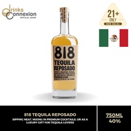 818 TEQUILA REPOSADO 40% , Aged in American oak barrels for 8 months