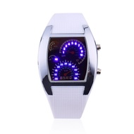 2025 Fashion Sports Watch, Aviation LED Electronic Watch, Fan-Shaped Racing Car Dashboard Watch