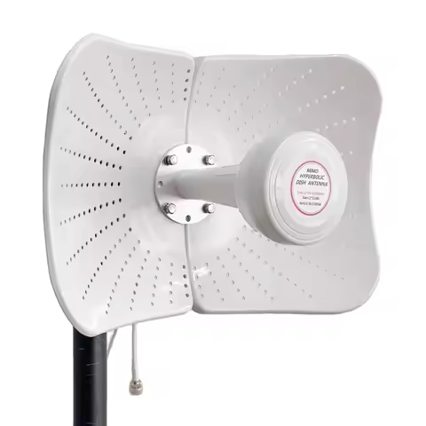 4G 5G 1700- 4.20 quadrillion High Gain Antenna Mimo 5g Remote 2x22dBI MIMO Parabolic Dish Hyperbolic