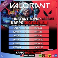 VALORANT POINT MALAYSIA (MY) TOPUP POINT VP Cheap 475/1000/2050