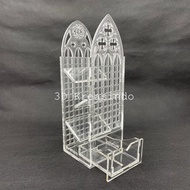 Gothic Dice Tower Dice Tower Dice Shaker Acrylic Shaker | Acrylic & Wood Board Game Accessories - S3