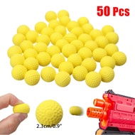 100x Round Refill Compatible Bullet Balls for Nerf Rival Apollo Zeus Blaster Toy -