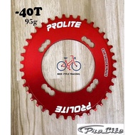 PROLITE PROFESSIONAL SPROCKETS CHAINWHEEL CHAINRING 40T ALLOY CHAINWHEEL MOUNTAIN BIKE CHAIN RING MT