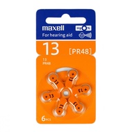 Pin trợ thính Maxell PR48 (Pin 13) 6 viên (Nhập Khẩu Germany)