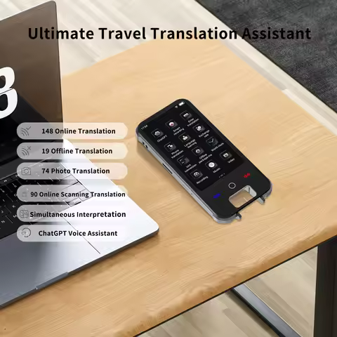 Scan Translation Machine Support 148 Language Translator Device AI Translator With Ai ChatGPT Transl