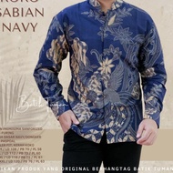 KATUN Buy it straight away.. Koko SABIAN NAVY Men's Batik Koko Lined Furing Cotton Primisima Batik L