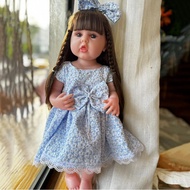 New 55cm 60cm Reborn Doll Clothes Princess Dress Suit Baby Clothes Girl Play House Toy Gift tt26.6.9