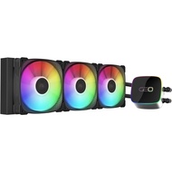 【Direct from Japan】GEOMETRIC FUTURE 14.2 inches (360 mm) Radiator, Simple Water Cooling CPU Cooler, 