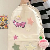 [Ready Stock] HotSale star school bag School bag Korean backpack student bag cheap school bag Korean