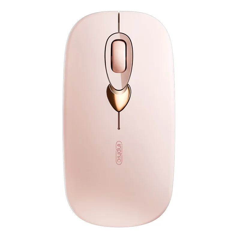 ATTACK SHARK | เมาส์ไร้สายบลูทูธ INPHIC Q8 Silent Office Mouse ความละเอียด 800-1600DPI ชาร์จผ่าน Typ