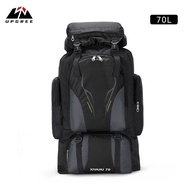 UPGREE Outdoor Climbing Backpack Large Capacity 70L Hiking Bag Waterproof Travel Backpack Men Women 