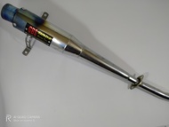 knalpot jupiter z gbs full drag bakaran model AHAU