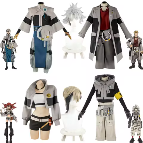 GACHIAKUTA Enjin Engine luther Zanca Liyao GACHI AKUTA Cosplay Costume Wig