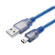 USB 2.0a Male-Mini5P Male Charging Transmission Cable Camera