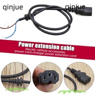 QINJUE E-Bike Motor Cable  Power Cord Charger For E-bike Accessory Electric Bike Parts