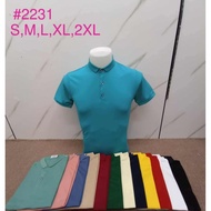 2231 Men's Poloshirt Plain
