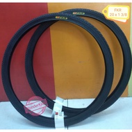 ***Ready Stock*** 20"x 1 3/8 tayar fixie FKR/ Wanda king bicycle tyre / tayar basikal quality premium