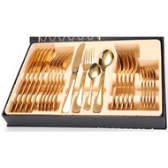 Spoon and fork set gold, Spoon set, cultery set gold, sudu set gold