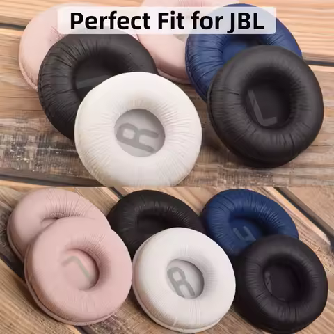 1 Pair 70mm Ear Pads Pillow Cushion Cover for Headphone JBL Tune 600 T450 T450BT T500BT JR300BT Earp