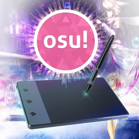 HUION H420 Mini Graphics Tablet with 3 Customized Press Keys Signature Pad Portable Drawing Tablet P