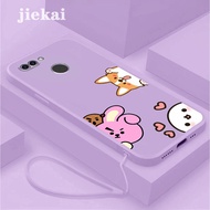 Case Huawei nova2 lite y7 2018 Phone Case Silicone Shock-resistant New Design Cute Three Probe Protective Cases