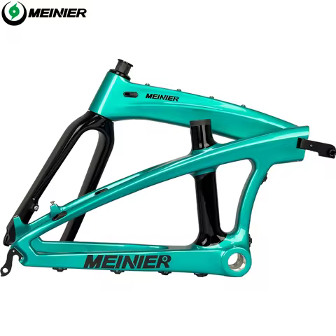 New T800 20inch Full Carbon Folding Bike Bicycle Frame 451 Lightweight Frameset