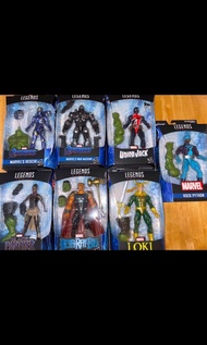 （Hasbro） Marvel Legends 漫威傳奇 6 吋人偶系列《復仇者聯盟：終局之戰》教授浩克（Professor Hulk）BAF）; 救援裝甲（Rescue）, 戰爭機器（War Mac