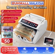 Bank Note Counter Bill Money Counter Machine with UV/MG/DD/DBL/HLF/CHN Counterfeit Detection