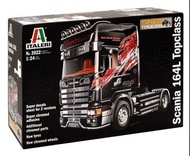全新 意大利模型 Italeri 3922 - 1/24  紳佳雞乸  Scania 164 L Top Class (Show Trucks) 拼裝模型 [IT-3922S]