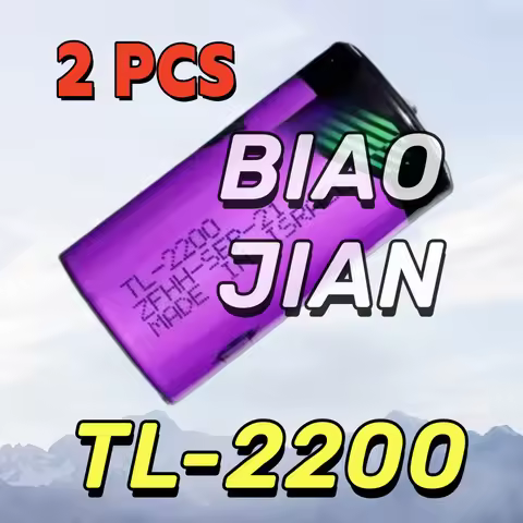 2 PACK TL-2200 3.6V PLC Non-Rechargeable Battery
