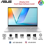 ASUS Vivobook S 15 OLED S5507Q-AMA088WSM 15.6"3K Laptop Snap X Plus X1P 42 100 16GB 512GB SSD Intel 
