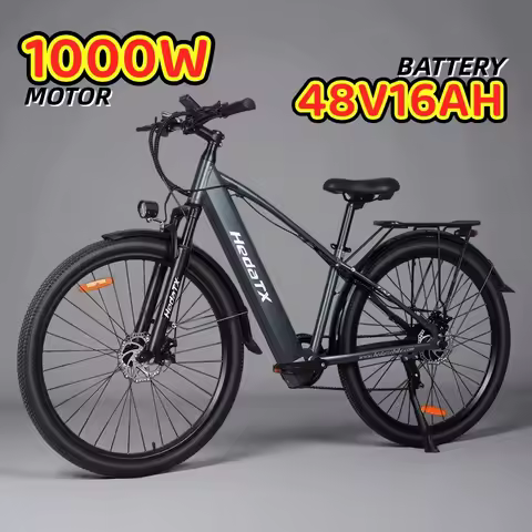 Electric bicycle Hedatx TX1 Adult 1000W 48V16Ah Battery 80km Range Electric Bike 29 Inch All Terrain