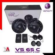 SPEAKER SPLIT 2-WAY VENOM VIRUS VS 65 C VS65C CAR AUDIO MOBIL -Megavia Store