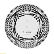 Doublebuy Turntable Calibration Strobe Disc Tachometer for  Quality Sound 33 45 78 Rpm 50 60hz Rotat