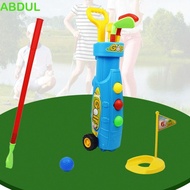 ABDUL Golf Set Toy, Golf Game Mini Kids Golf Game Set, Golf Practice Balls Play Set Casual Clubs Equ