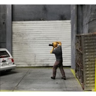 Figure 1 Photographer64 Type 6 Diorama Model Miniature kameramen Hot Wheels Diorama Diecast Hot Whee