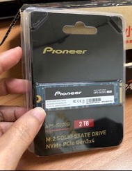 全新 Pioneer APS-SE20G 固態硬碟SSD 2TB (M.2 PCIe Gen3x4)