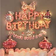 ✨Children 18th Birthday Surprise Party Balloon Decoration Scene Layout Background Wall 25.6.24